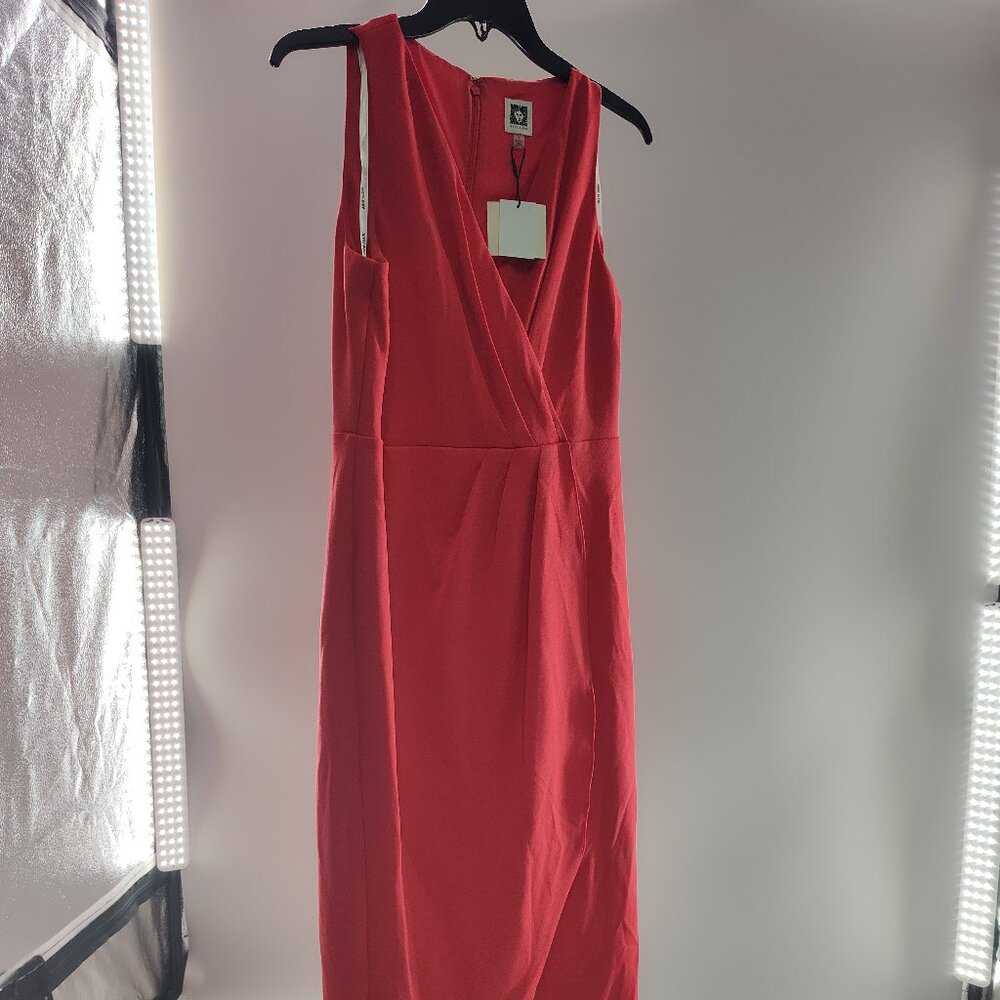 Anne Klein Women's Tulip Hem Classic Midi Dress Size 6